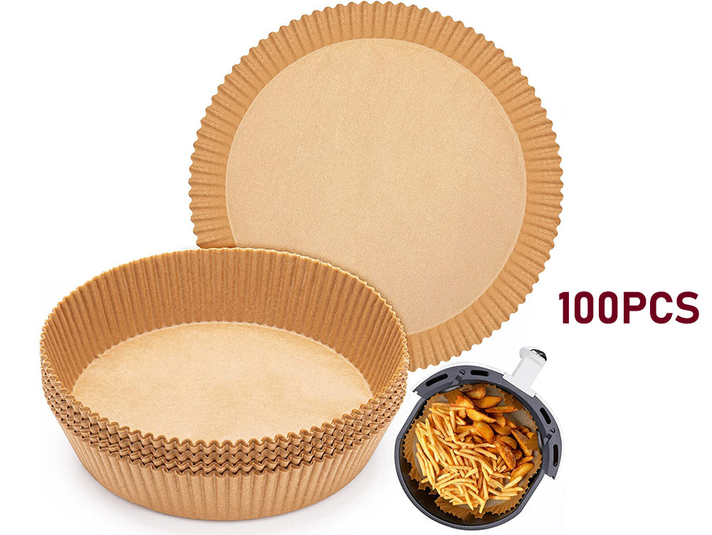 Mini Air Fryer Disposable Paper Liner – 100 Pcs