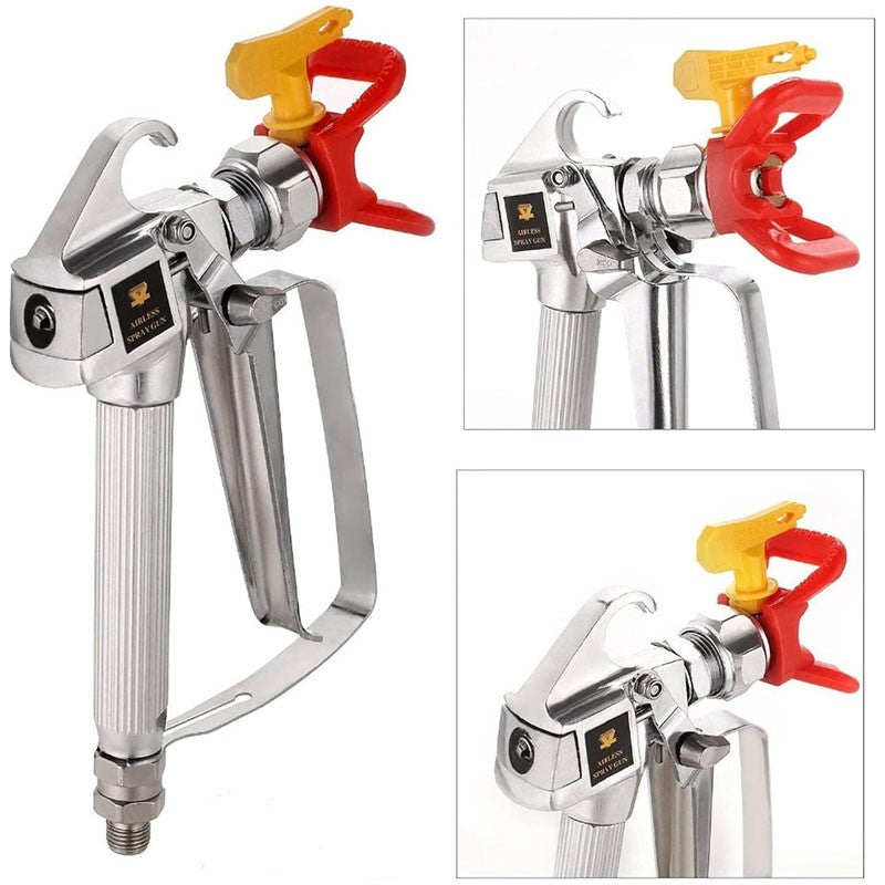Airless Paint Spray Gun - High Pressure 3600 PSI 517 Tip with Swivel Joint for Pump Sprayer – Parts & Accessories