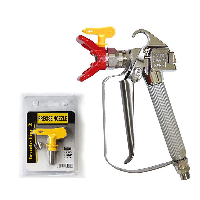 Airless Paint Spray Gun - High Pressure 3600 PSI 517 Tip with Swivel Joint for Pump Sprayer – Parts & Accessories