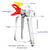 Airless Paint Spray Gun - High Pressure 3600 PSI 517 Tip with Swivel Joint for Pump Sprayer – Parts & Accessories