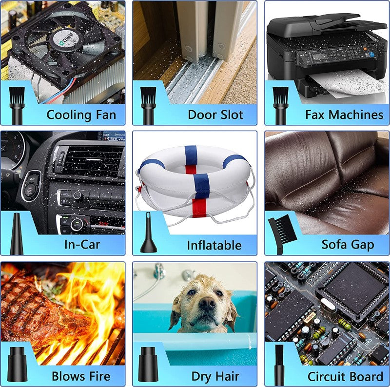 Air Duster Cordless Electric  - Rechargeable