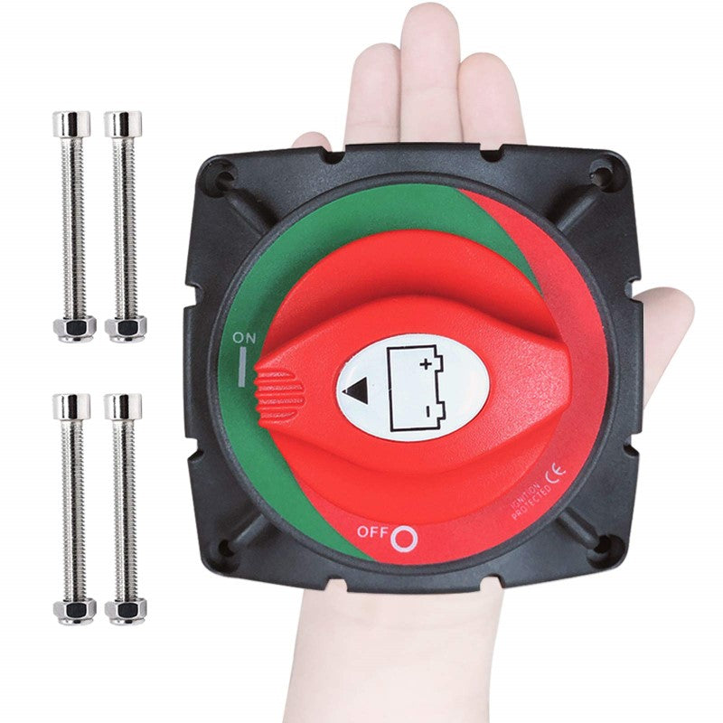 Disconnect Isolator Master Switch – 12V-48V Cut-Off Kill Switch for Car, Boat, and Marine Applications