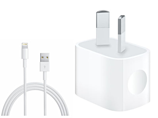 5W USB Power Adapter 1m iPhone Charging Cable