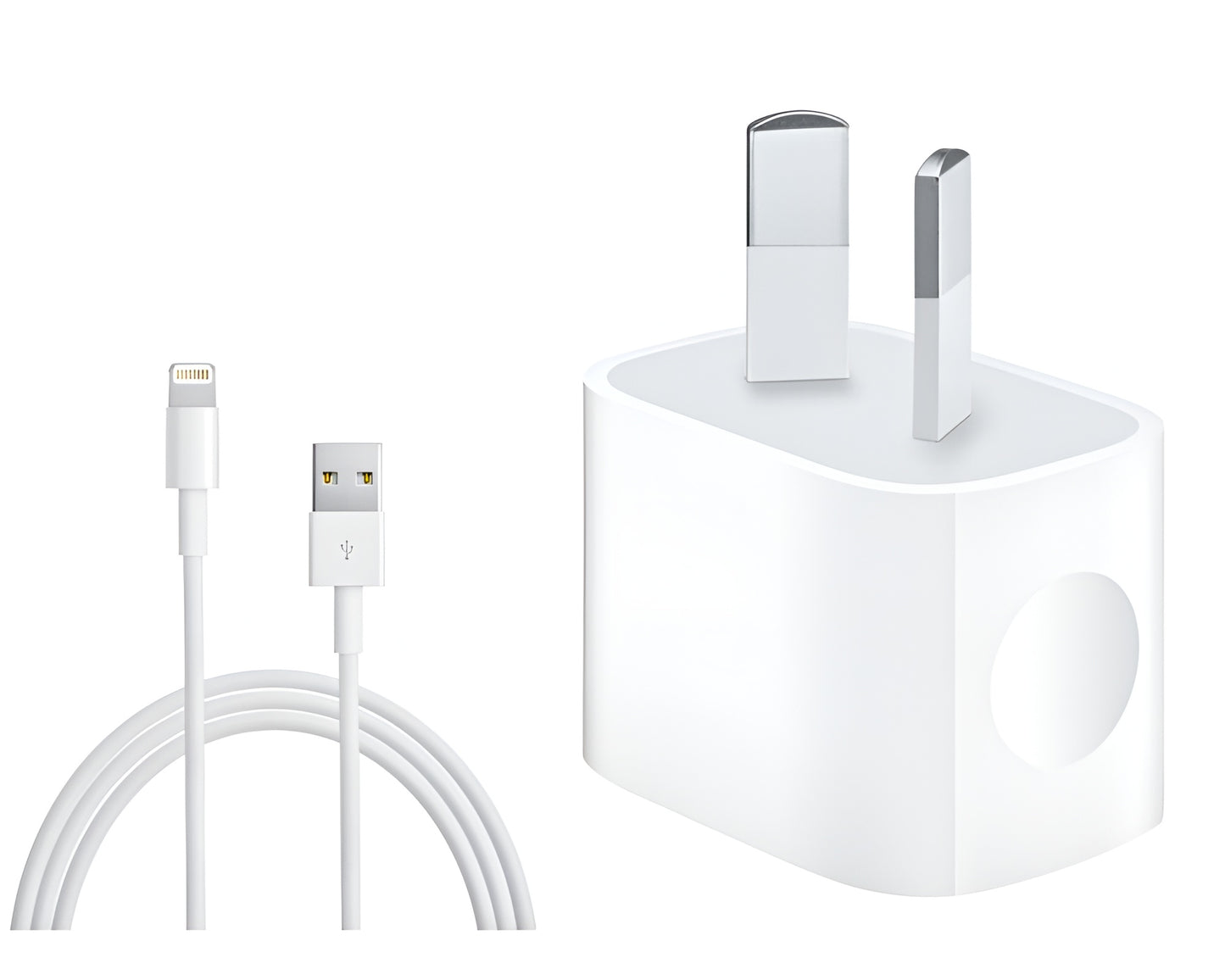 5W USB Power Adapter 1m iPhone Charging Cable