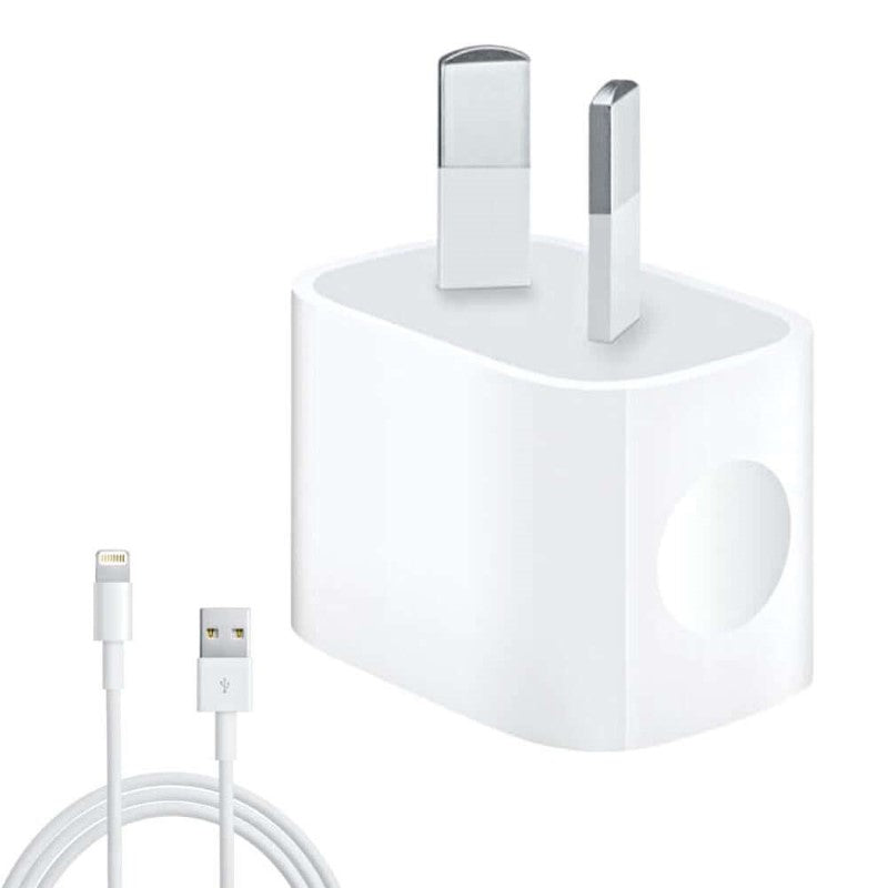 5W USB Power Adapter 1m iPhone Charging Cable