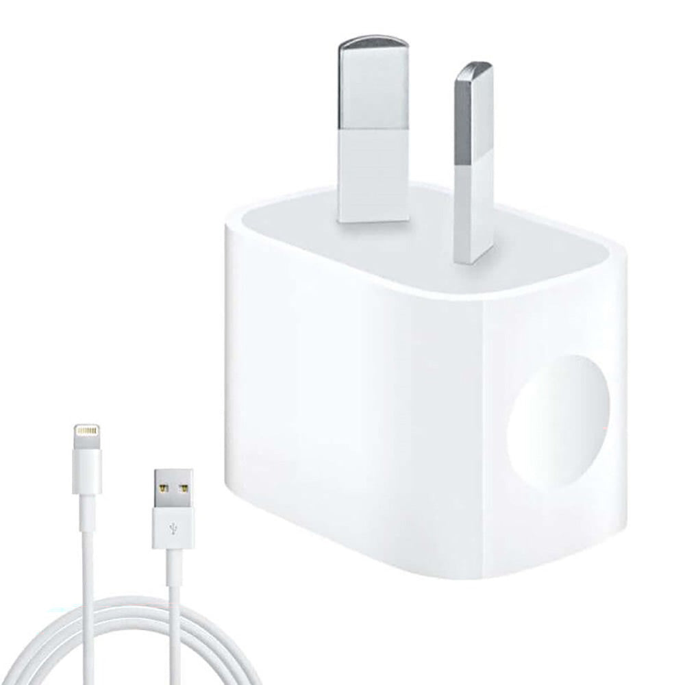 5W USB Power Adapter 1m iPhone Charging Cable