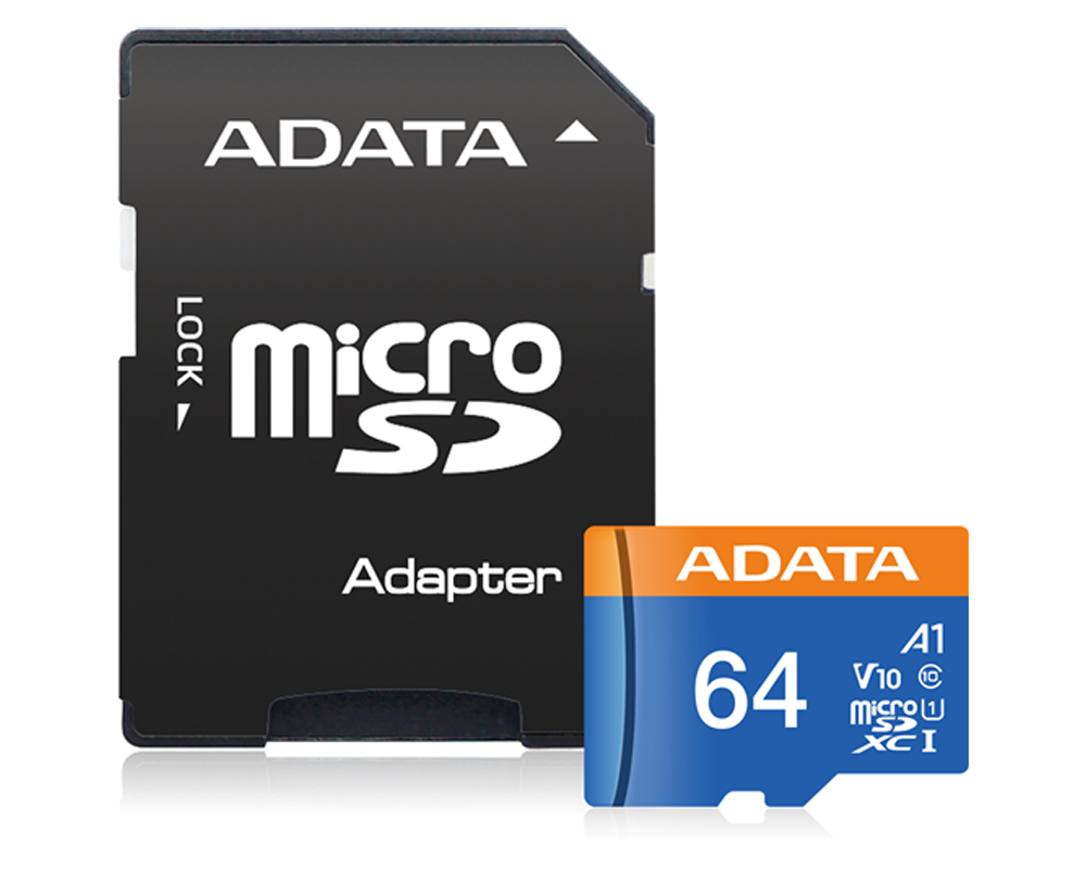64Gb Micro Sd Card 64Gb ADATA
