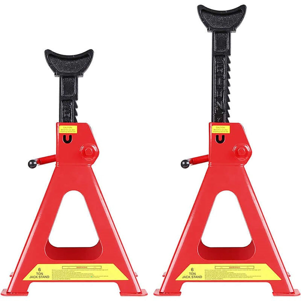 HEAVY DUTY 6 TON AXLE STANDS A PAIR