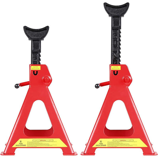 HEAVY DUTY 6 TON AXLE STANDS A PAIR