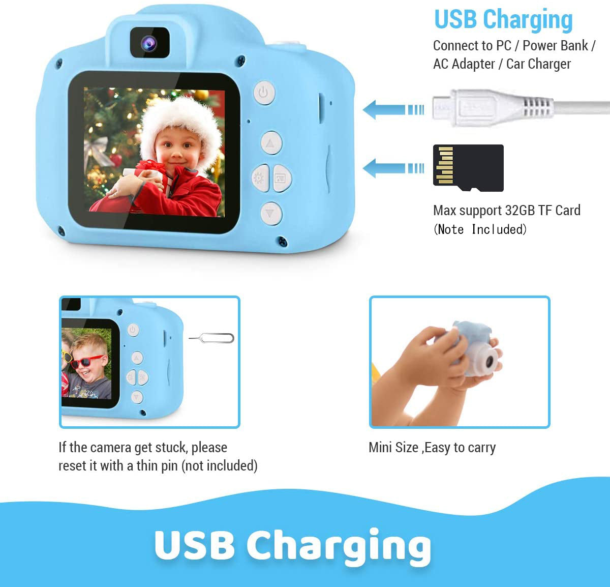 Mini Digital Kids Camera