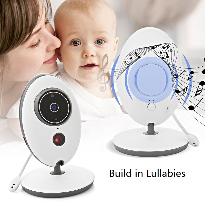 Baby Monitor with LCD Display – Wireless Baby Monitor with VOX & Lullabies
