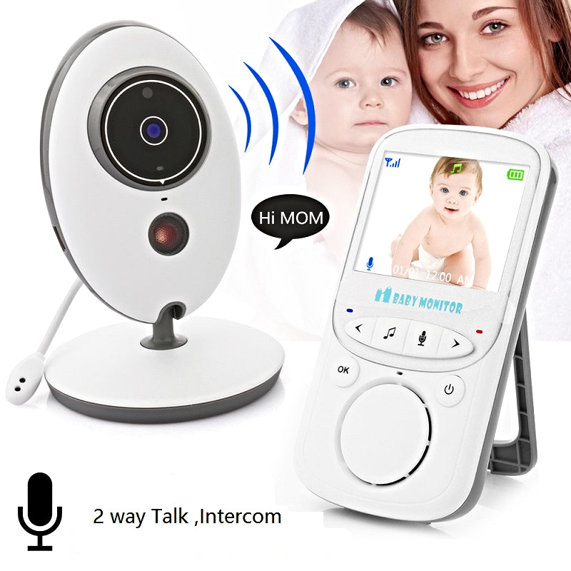 Baby Monitor with LCD Display – Wireless Baby Monitor with VOX & Lullabies