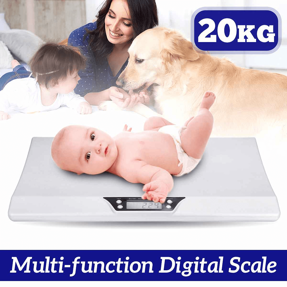 Baby Scale, Digital Baby Scale with Digital Display