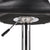 Bar Stool Breakfast Kitchen Stools: Faux Leather Adjustable Swivel Chairs