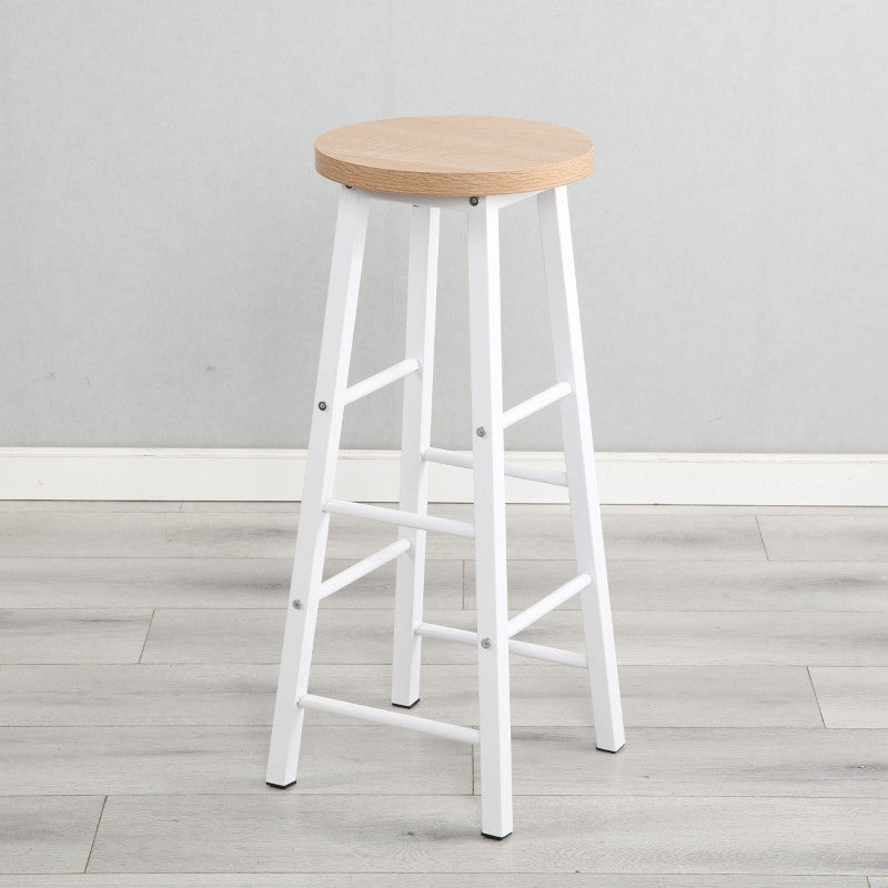 Modern Bar Table with 2 Stools – Space-Saving Counter Height Set for Home or Apartment