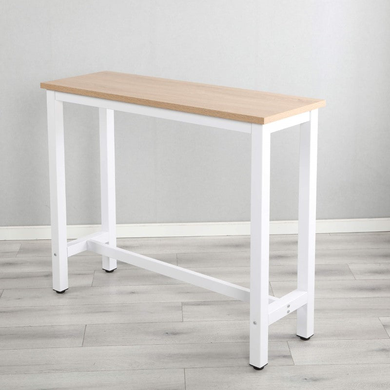 Modern Bar Table with 2 Stools – Space-Saving Counter Height Set for Home or Apartment