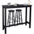 Space-Saving Bar Table Set – High Dining Table with 2 Matching Stools for Compact Spaces