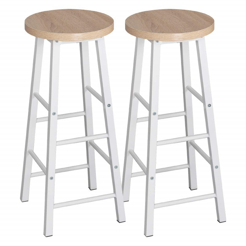 Pub-Style Bar Table and 2 Stools – Ideal for Small Kitchens, Breakfast Nooks & Apartments