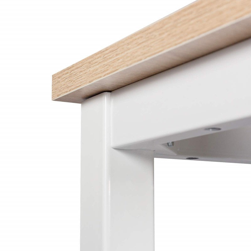 Pub-Style Bar Table and 2 Stools – Ideal for Small Kitchens, Breakfast Nooks & Apartments