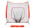 Baseball and Softball Practice Net with Arch Frame, Carry Bag, and Hitting Zone