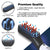 Beard Straightener for Men – Electric Ionic Heated Beard Comb – Fast Hair Styling Brush for Long Beards, Curly Hair, and More – Portable Travel-Friendly