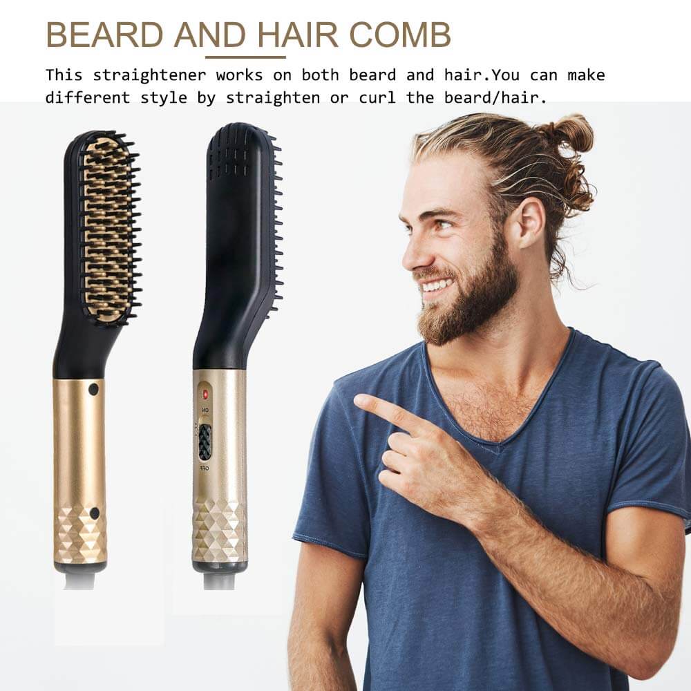 Beard and Hair Straightener For Men