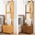 Bamboo Clothes Rack Stand