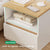 Bedside Table with Drawer – Elegant Modern End Table for Bedroom, Living Room, or Study (32×30×41cm)