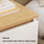 Bedside Table with Drawer – Elegant Modern End Table for Bedroom, Living Room, or Study (32×30×41cm)