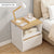 Bedside Table with Drawer – Elegant Modern End Table for Bedroom, Living Room, or Study (32×30×41cm)