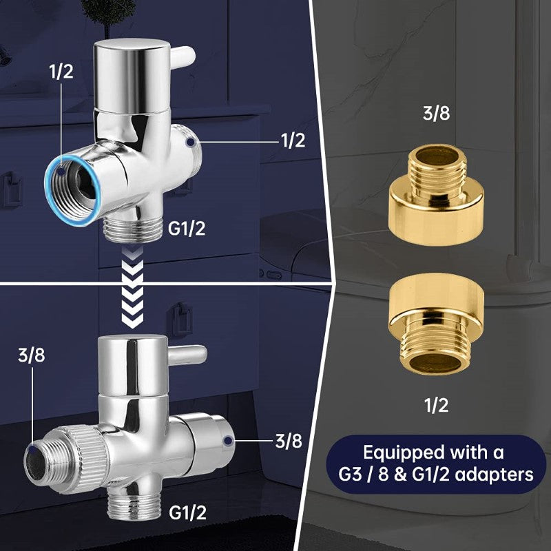 Toilet Hand Shower Stainless Steel, Bidet Hand Shower, WC Bidet Shower