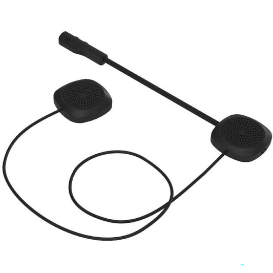 Motorcycle Bluetooth 5.0 Helmet Headset - Wireless Hands-Free Intercom, Phone Connection Auto Answer, and Music Player