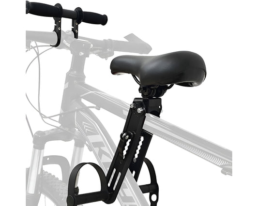 Front Mounted Bicycle Riding Seat with Handlebar