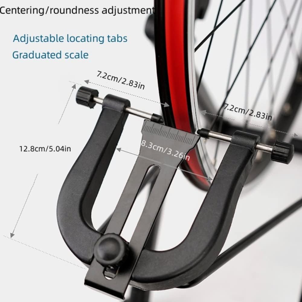 Bike Wheel Truing Stand, Foldable Bicycle Wheel Truing Repair Stand