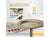 Outdoor Traditional Resin Garden Bird Bath-Copper