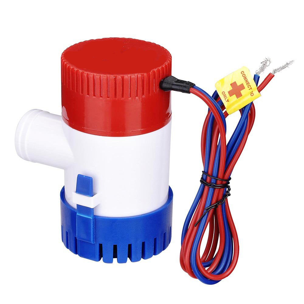 12V Marine Electric Bilge Pump 1100GPH – Submersible for Boat, Caravan, RV Bilge Pump 1100gph