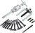 16pcs Bearing Extractor Blind Hole Inner Internal Bushes Puller Set