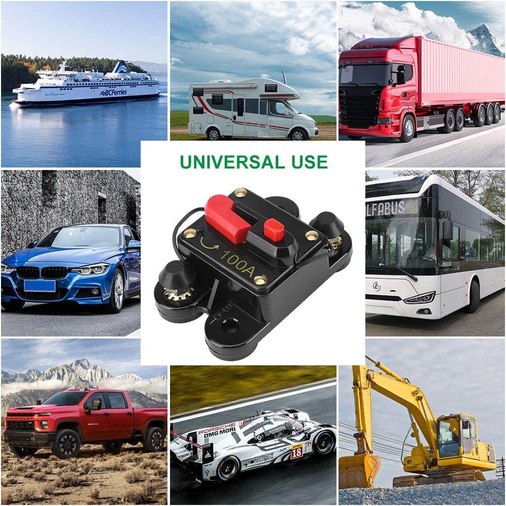 100A DC Circuit Breaker 12V to 24V