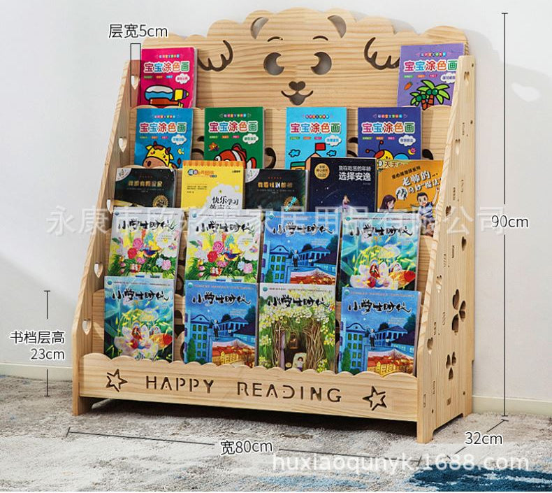 Kids Book Rack Storage Bookshelf