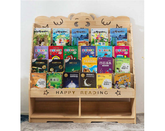Kids Bookshelf Book Rack Stand Bookcase