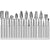20pcs HSS Router Carbide Engraving Bits and Dremel Router Bits Set