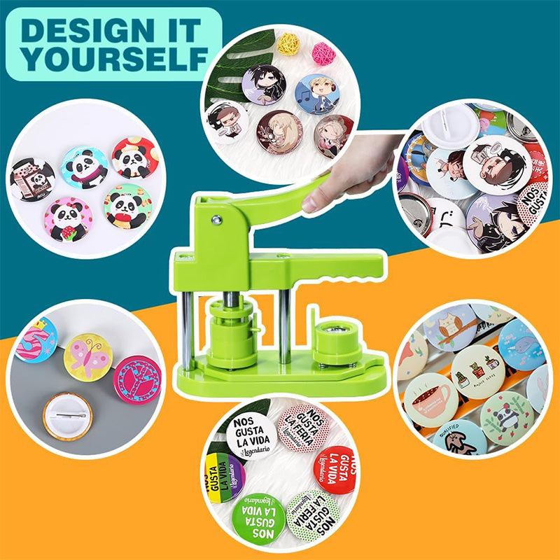 Pinback Badge Button Maker Machine