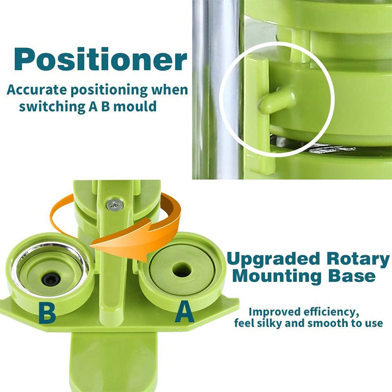 3rd Gen Button Maker Machine 58mm: Unleash Your Creativity and Personalize Gifts!