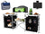 Deluxe Camping Kitchen - Foldable Portable Outdoor Cooking Station with Storage, Work Benches, and Steel Wind Shield