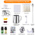 Candle Making Kit DIY Candles Craft Tool Set - Pouring Pot, Wicks, Wax Kit Gift