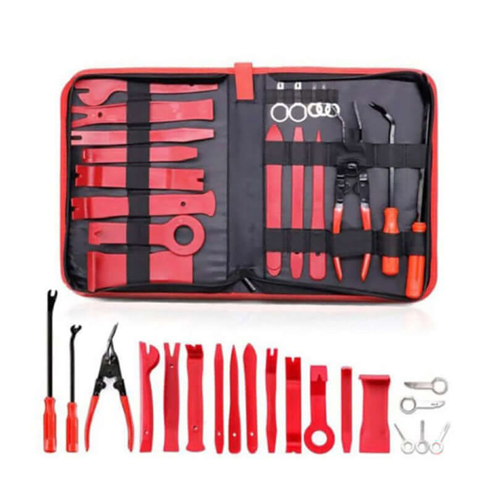 25pcs Car Audio Dash Removal Tools Panel Door Stereo Pry Bar Kit