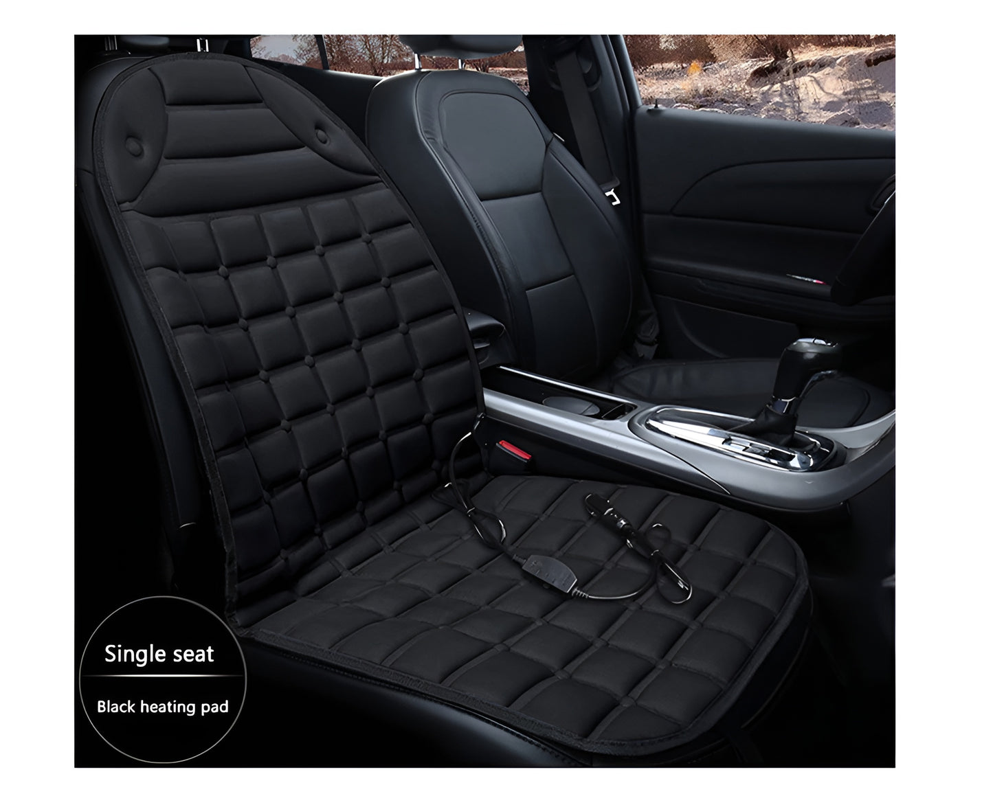 12V Heated Car Seat Cushion Cover Seat Heater Warmer Winter