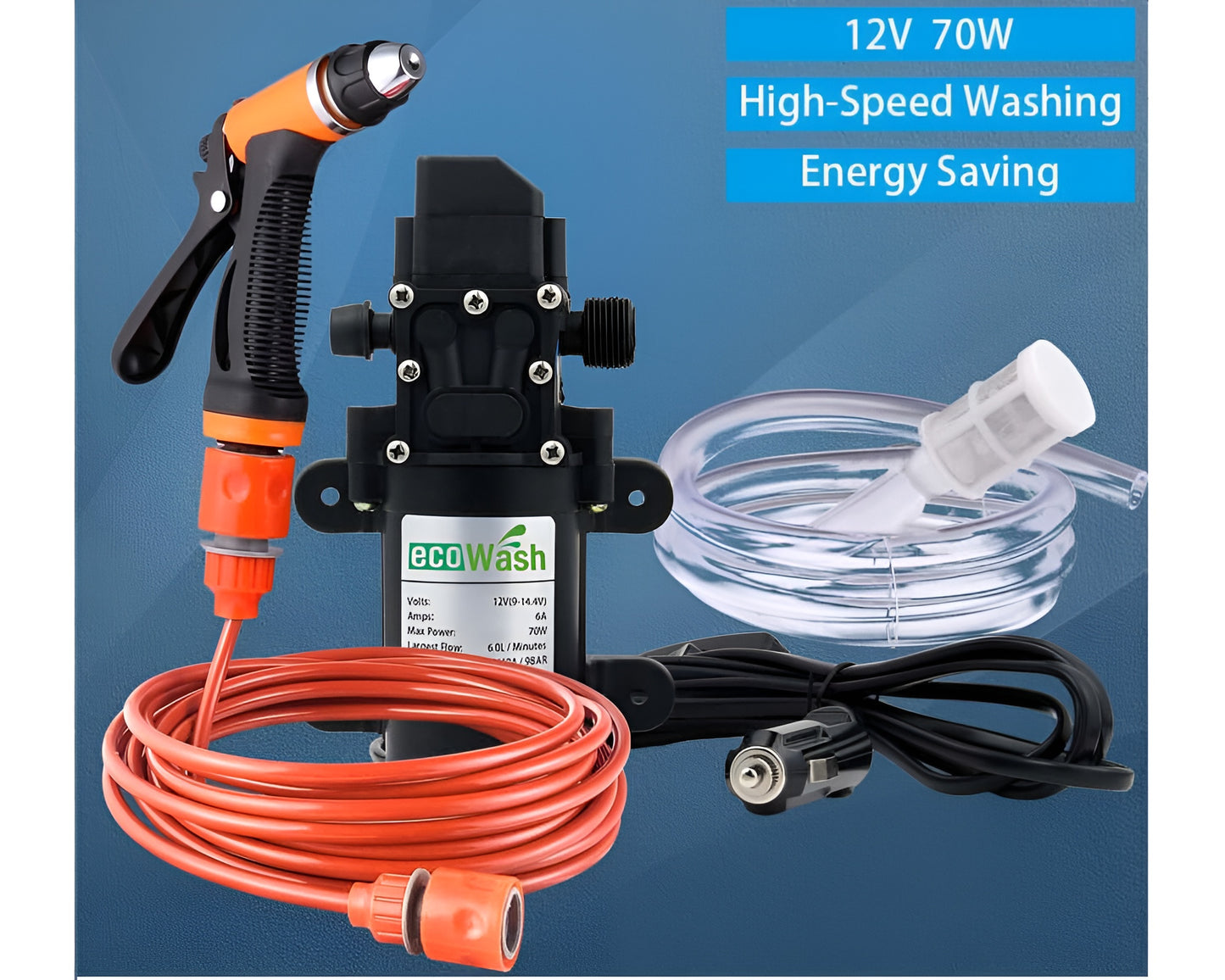 Car Washer 12V Car Wash Kit