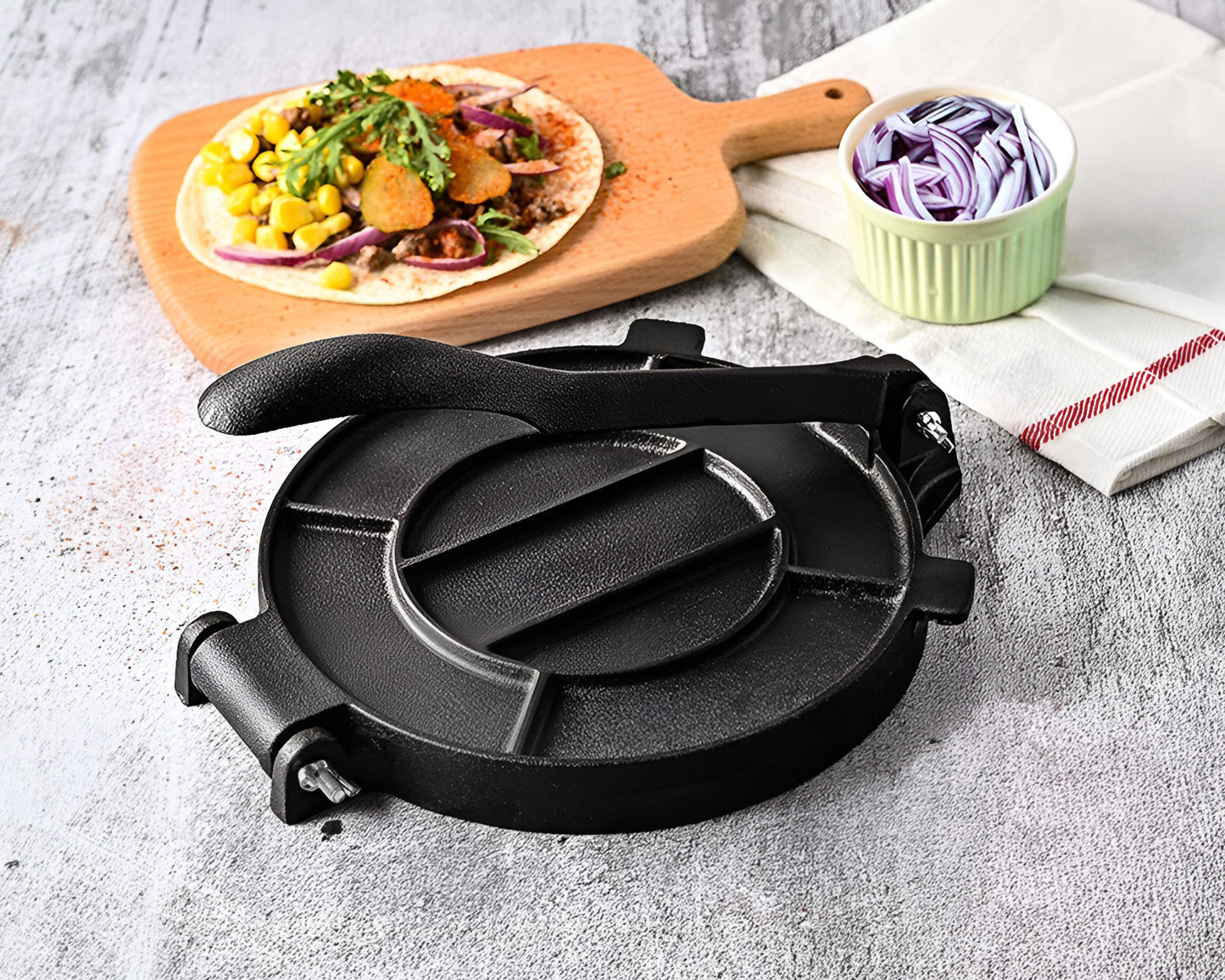Cast Iron Tortilla Press