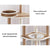 Cat Tree Cat Scratching Posts Multi-Level Indoor Cat Climbing Frame